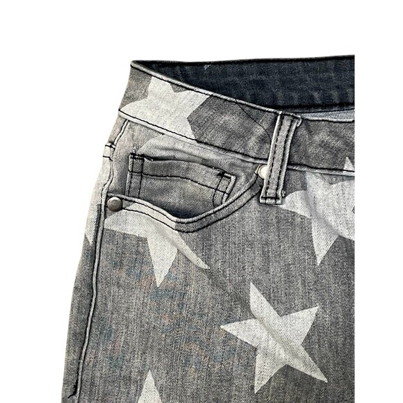 Women’s Size Medium Distressed Star Rock Jeans Eagel Los Angeles - Picture 3 of 8